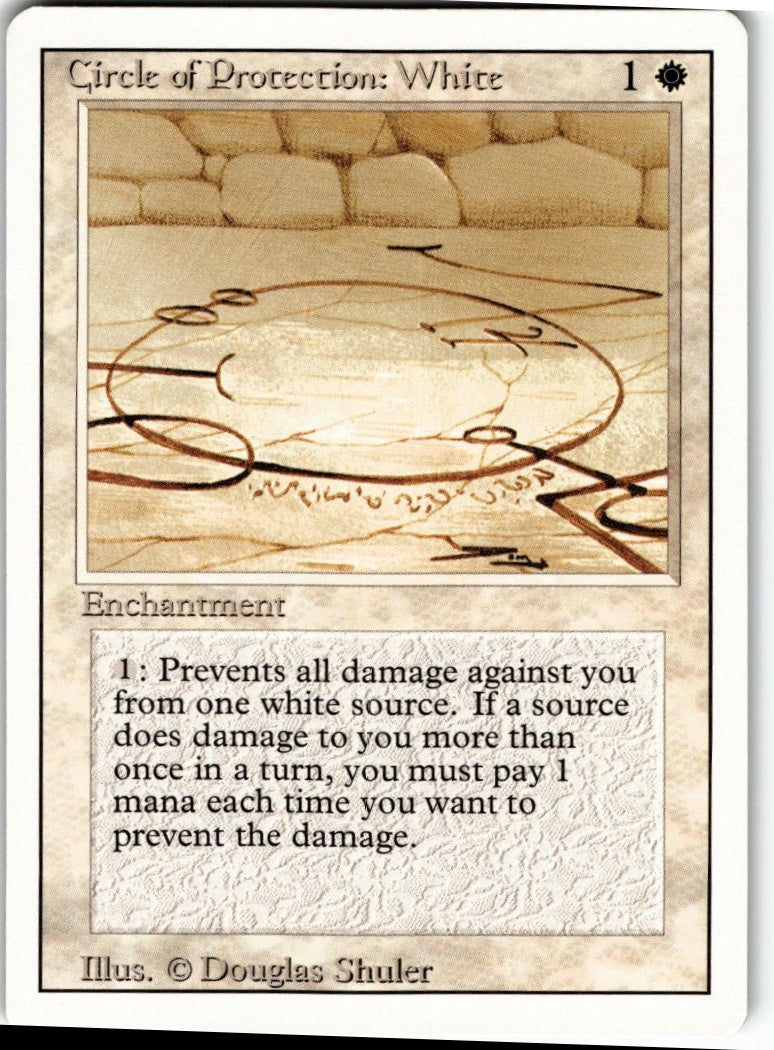 Revised Edition Circle of Protection: White