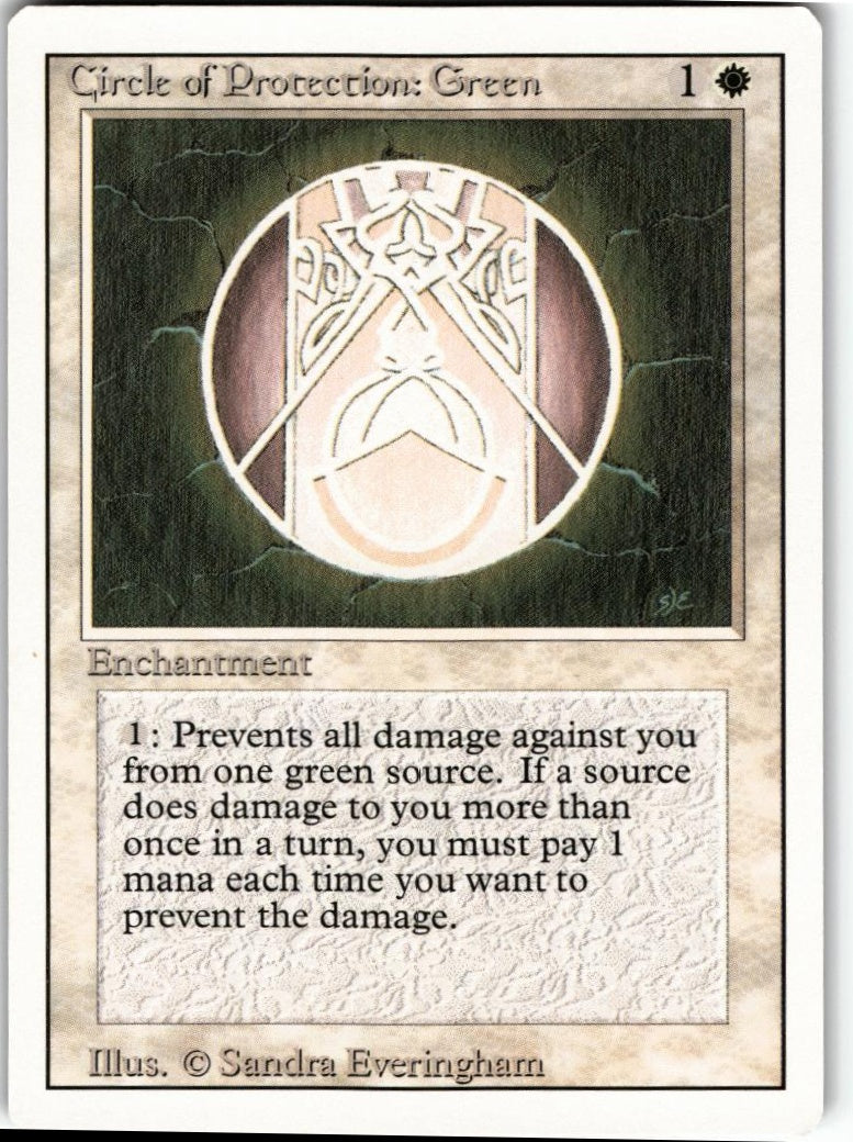 Revised Edition Circle of Protection: Green