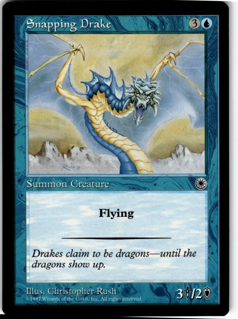 MTG Portal Snapping Drake