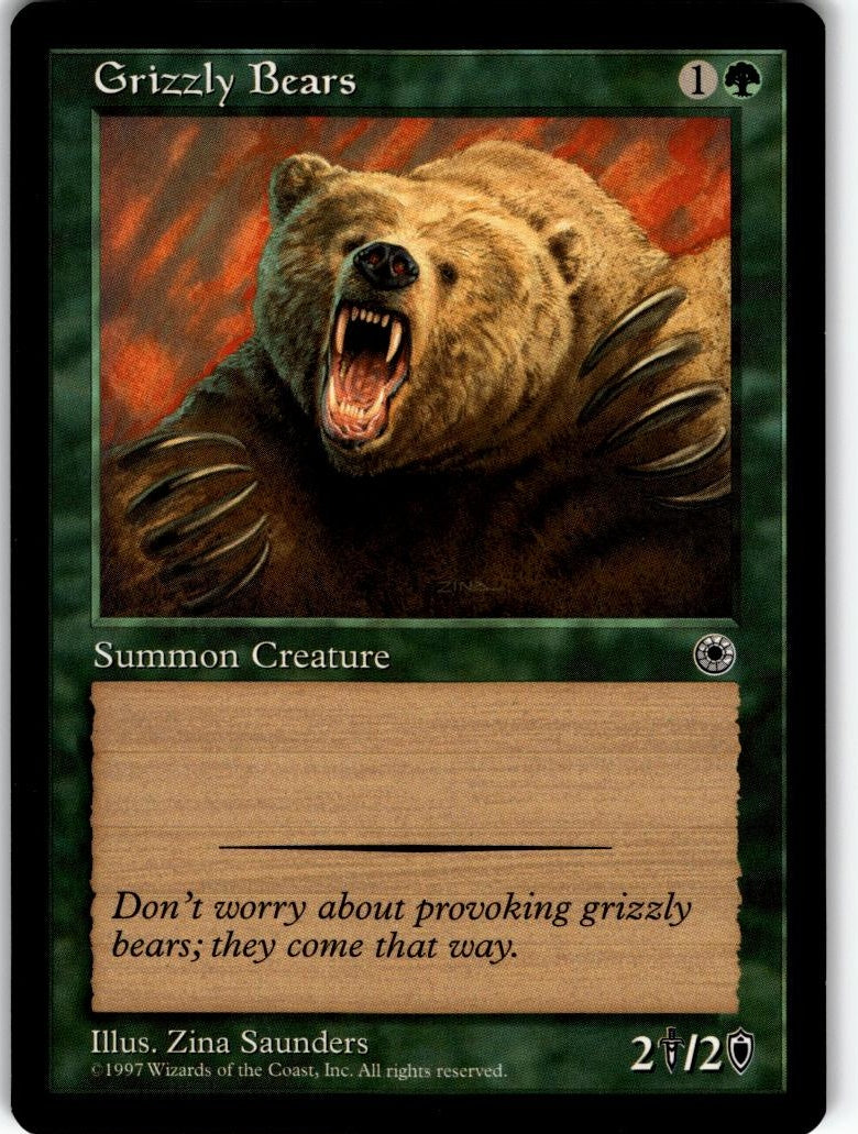 MTG Portal Grizzly Bears