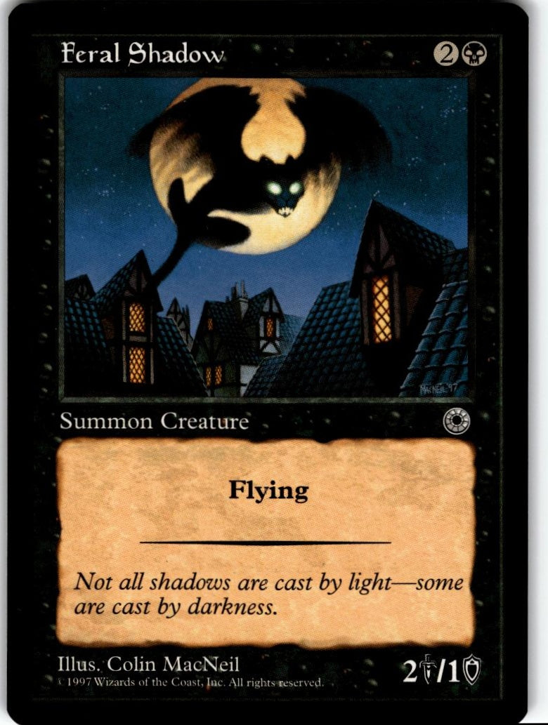 MTG Portal Feral Shadow