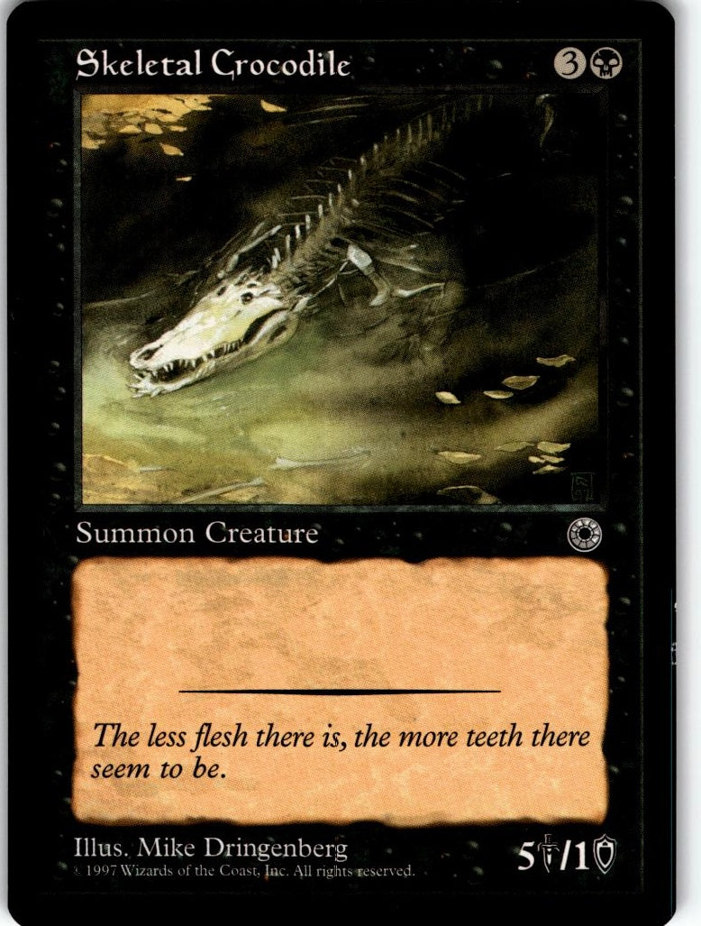 MTG Portal Skeletal Crocodile