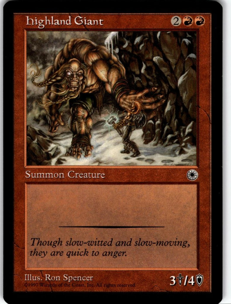 MTG Portal Highland Giant