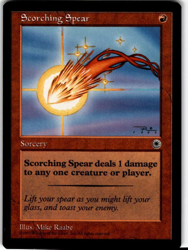 MTG Portal Scorching Spear
