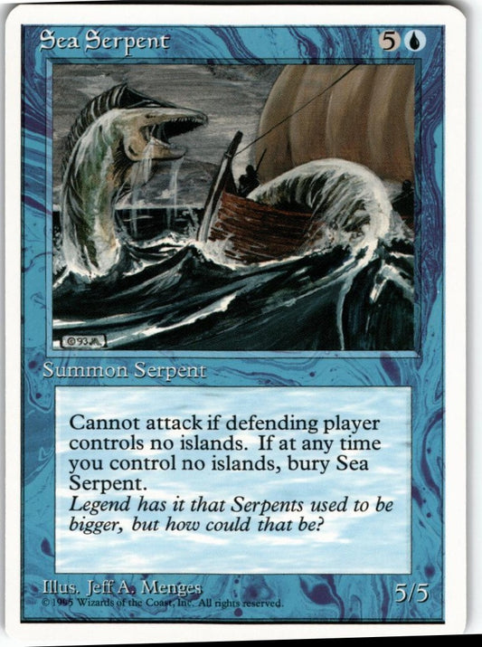 Fourth Edition Sea Serpent