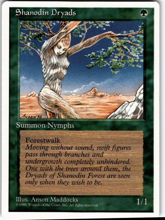 Fourth Edition Shanodin Dryads