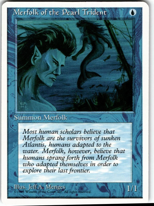 Fourth Edition Merfolk of the Pearl Trident