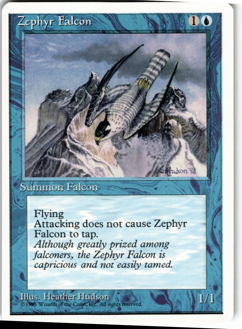 Fourth Edition Zephyr Falcon