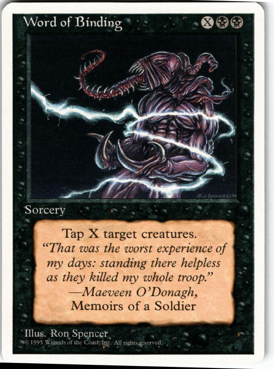 Fourth Edition Word of Binding