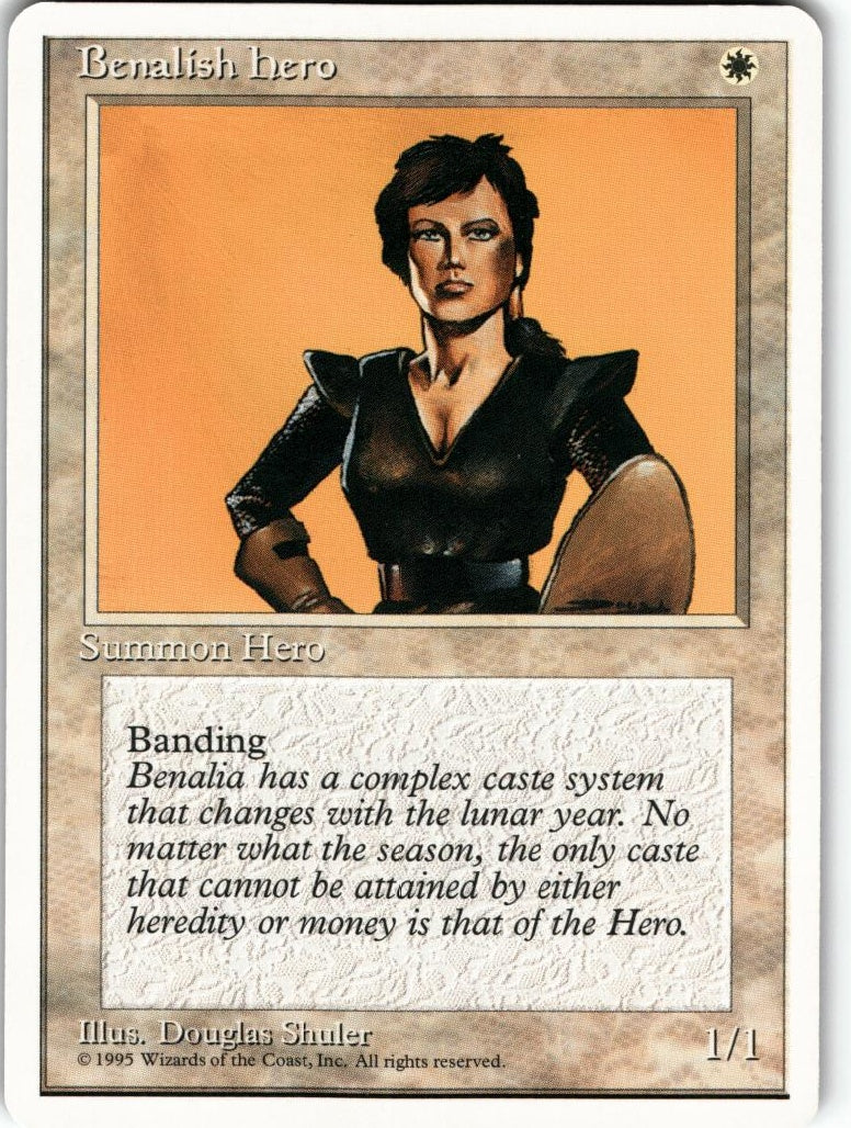 Fourth Edition Benalish Hero