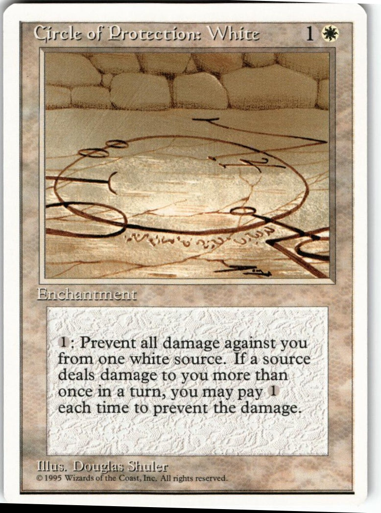 Fourth Edition Circle of Protection: White