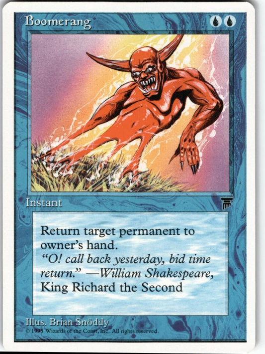 Chronicles Boomerang