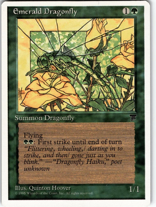 Chronicles Emerald Dragonfly