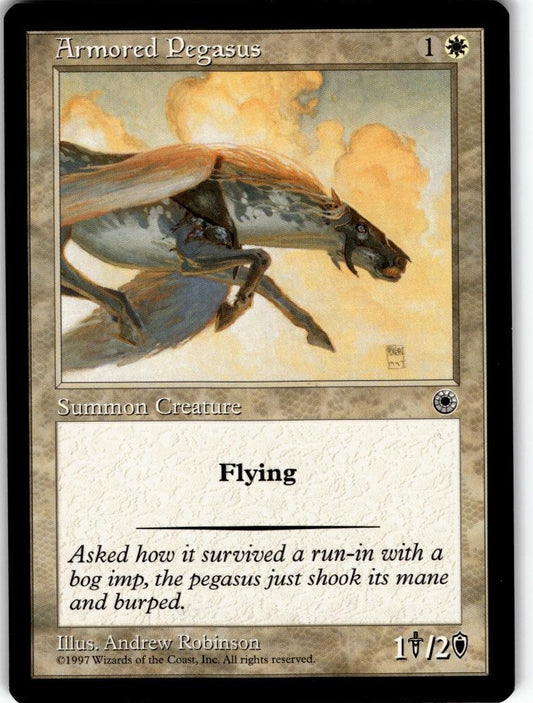 MTG Portal Armored Pegasus