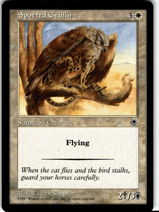 MTG Portal Spotted Griffin