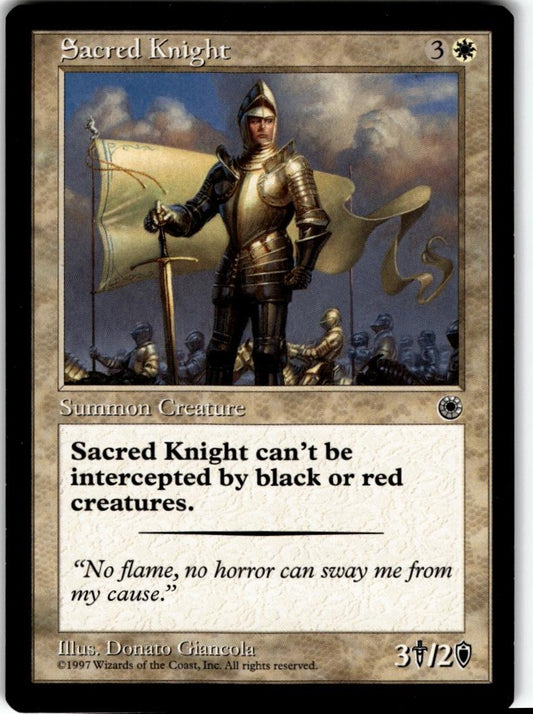 MTG Portal Sacred Knight