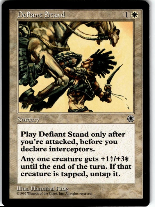MTG Portal Defiant Stand