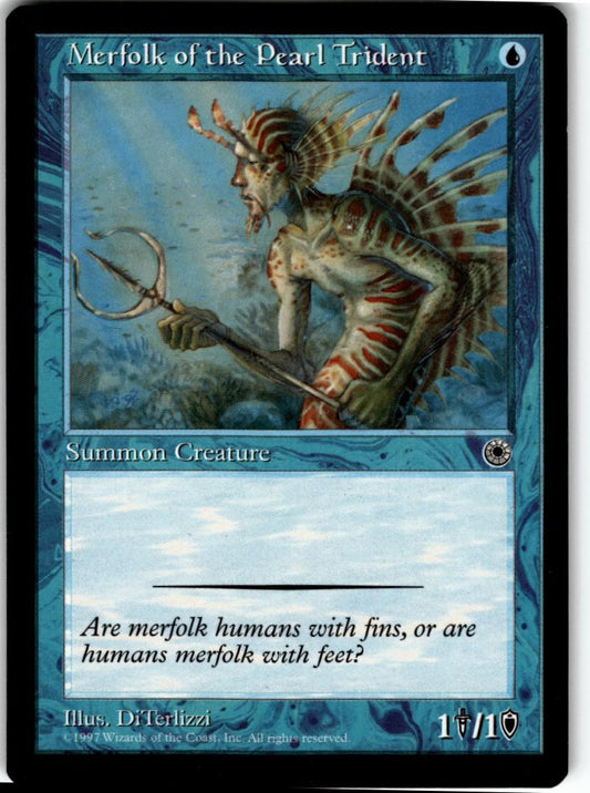 MTG Portal Merfolk of the Pearl Trident