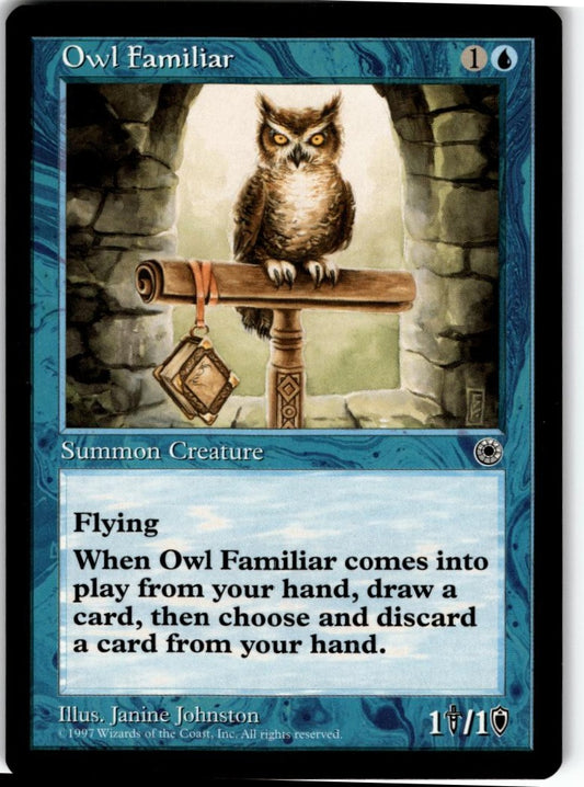 MTG Portal Owl Familiar