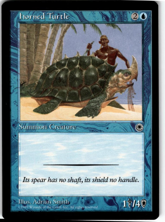 MTG Portal Horned Turtle