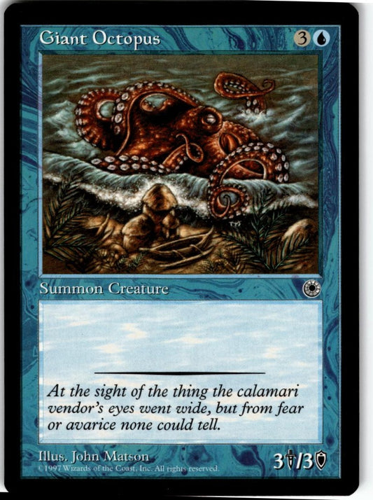 MTG Portal Giant Octopus