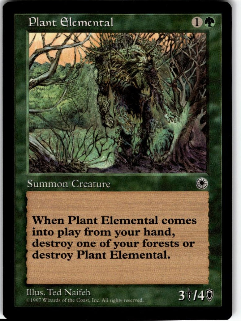 MTG Portal Plant Elemental