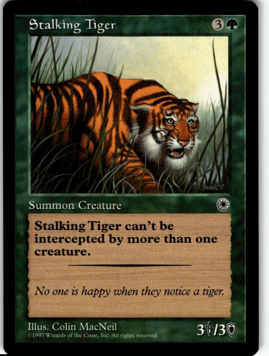 MTG Portal Stalking Tiger
