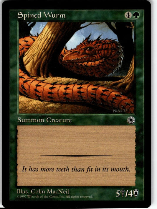 MTG Portal Spined Wurm