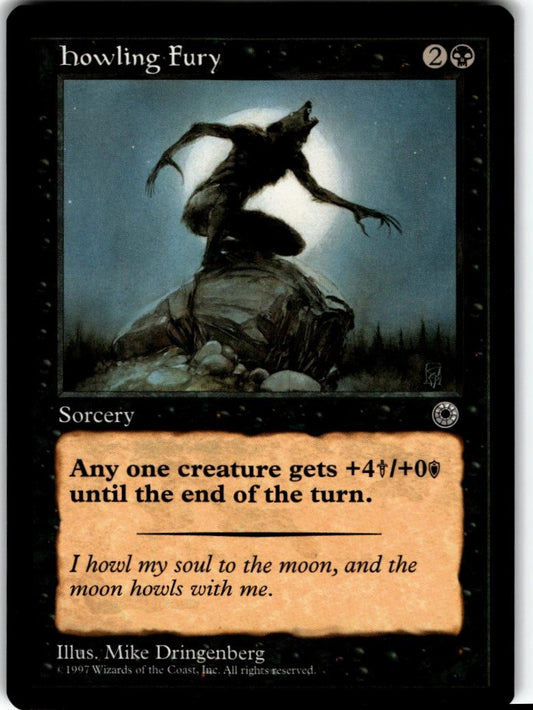 MTG Portal Howling Fury