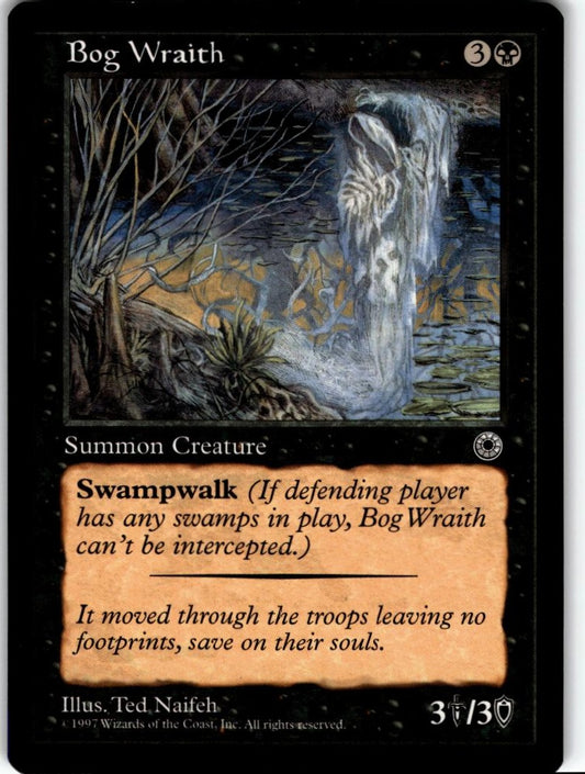 MTG Portal Bog Wraith