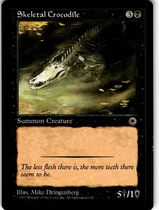 MTG Portal Skeletal Crocodile