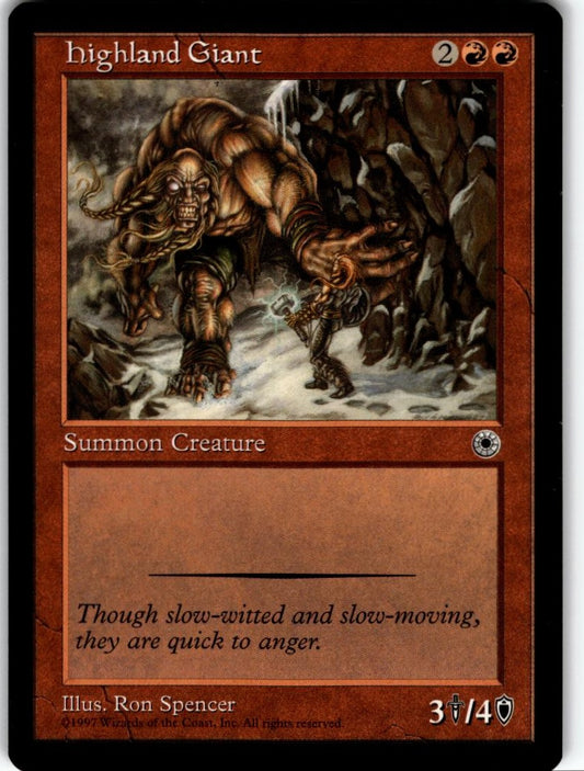 MTG Portal Highland Giant