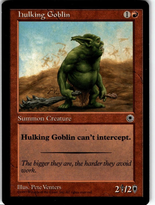 MTG Portal Hulking Goblin