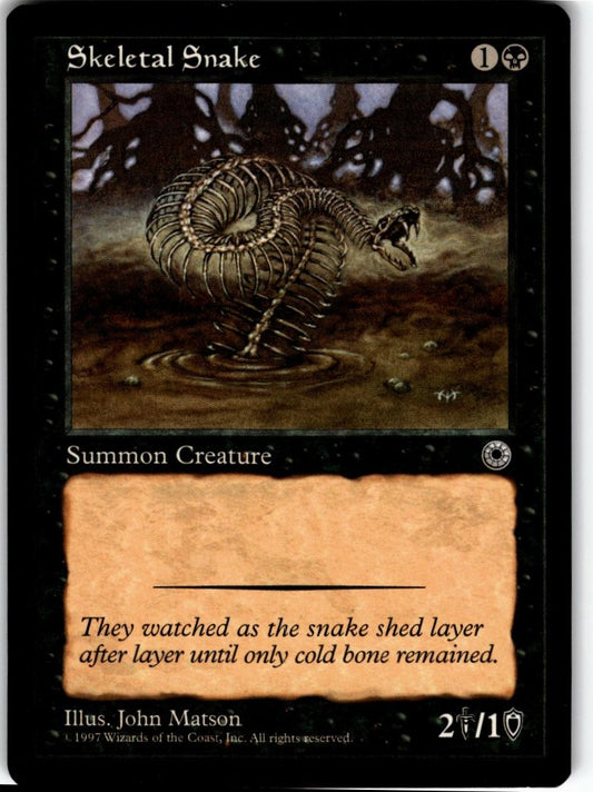 MTG Portal Skeletal Snake