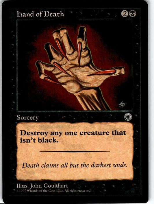 MTG Portal Hand of Death