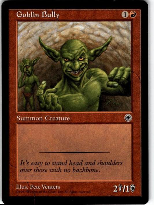 MTG Portal Goblin Bully