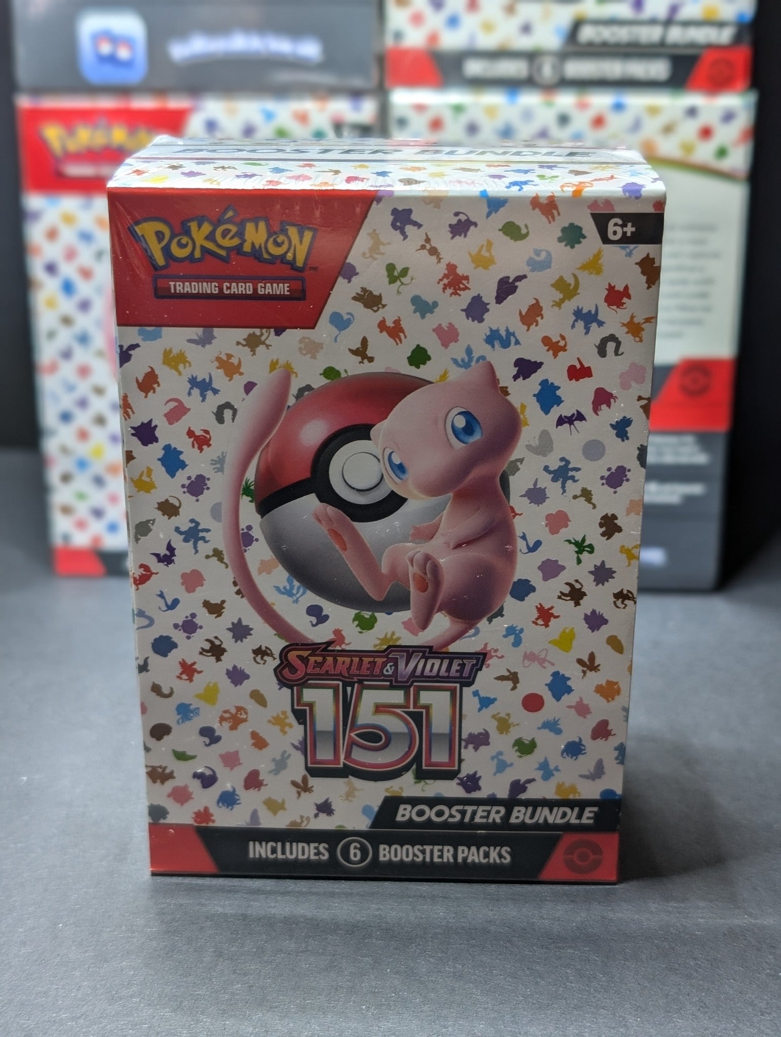 Pokemon Scarlet & Violet 151 Booster Bundle - Sealed 6 Boosters Packs
