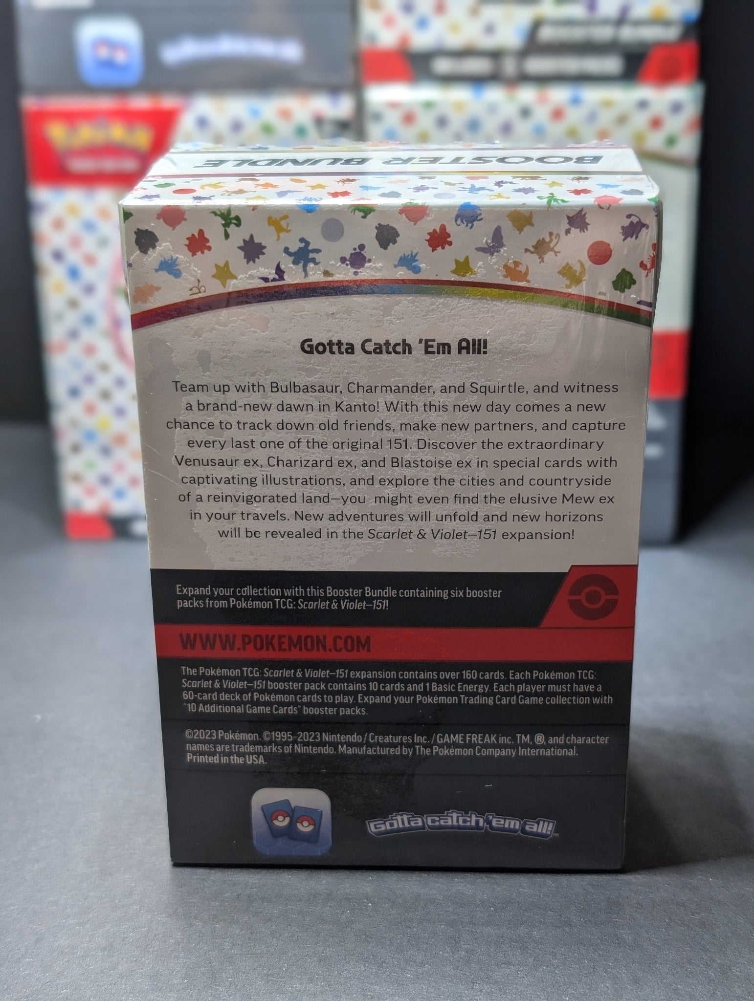 Pokemon Scarlet & Violet 151 Booster Bundle - Sealed 6 Boosters Packs