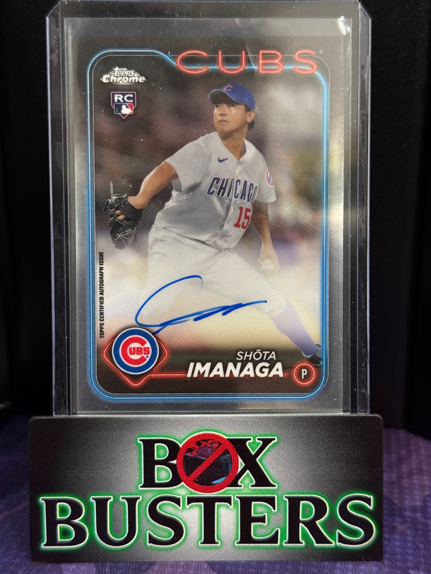 Shōta Imanaga - 2024 Topps Chrome - Rookie Autograph