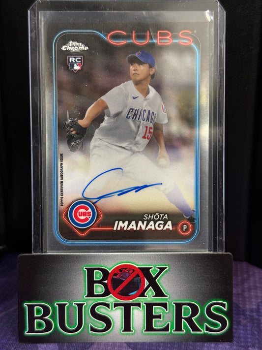 Shōta Imanaga - 2024 Topps Chrome - Rookie Autograph