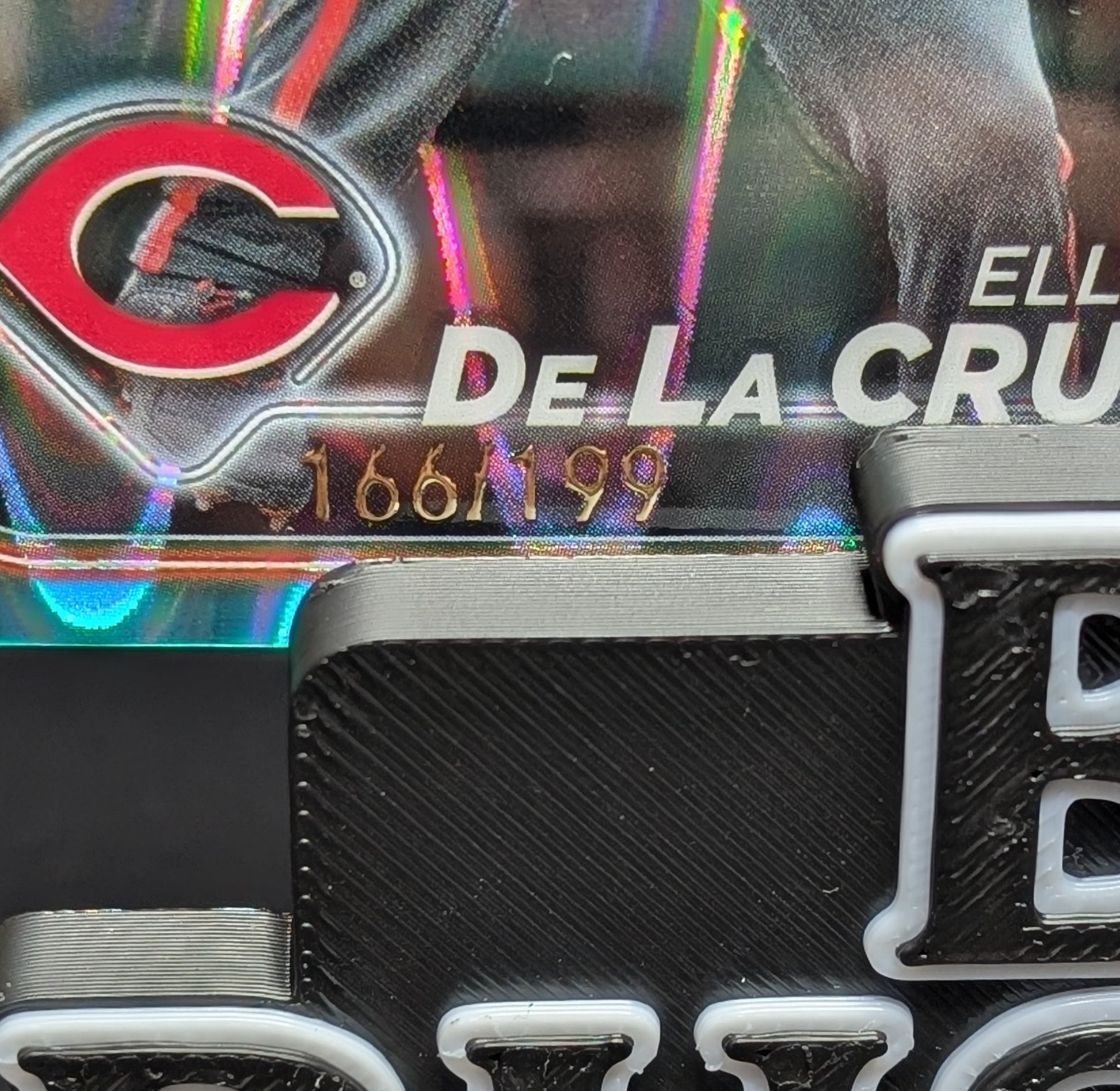 2024 Topps Chrome- Elly De La Cruz #44 Aqua Raywave /199