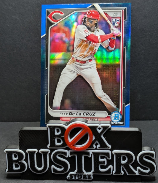 2024 Bowman Chrome- Elly De La Cruz #42 Blue /150